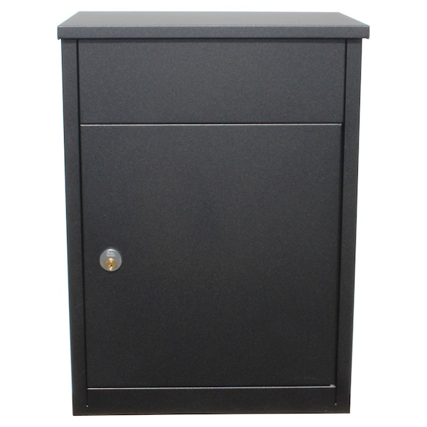 Mailboxes Allux 500 (Wall Mount Mail/Parcel Box), Black color